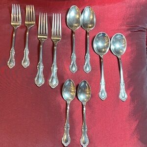 Southern colonial, Sterling flatware
